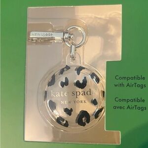 Kate Spade Animal Print AirTag Cover